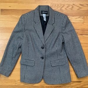 Sag Harbor Houndstooth Blazer